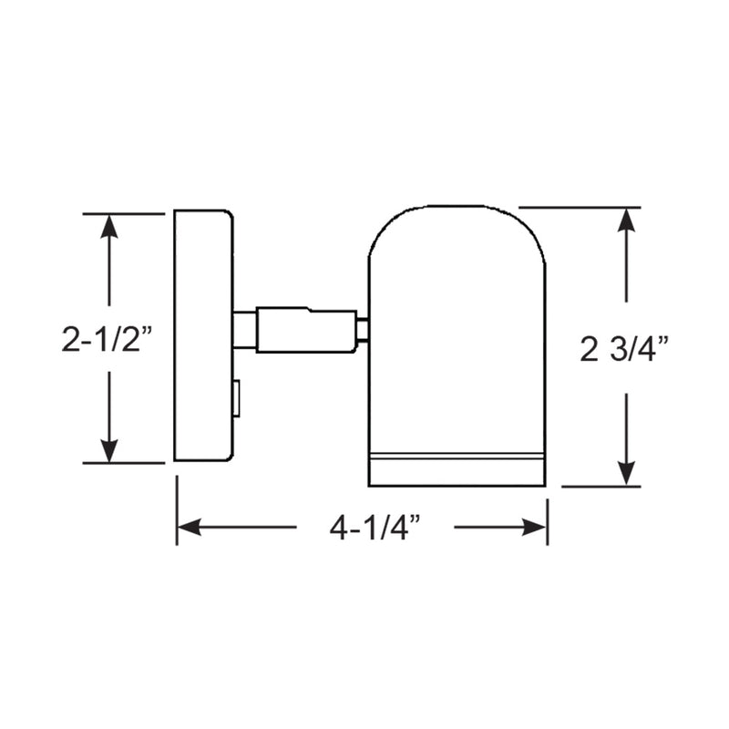Load image into Gallery viewer, Scandvik LED 304 Stainless Steel LED Reading Light  830V 19053P
