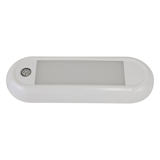 Scandvik 7 Oval Dome Light wSwitch  Dimming  1224V 41322P