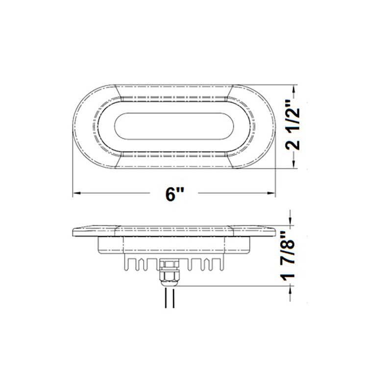 Load image into Gallery viewer, Scandvik Flush Mount Spreader Light  1030V  White 41343P
