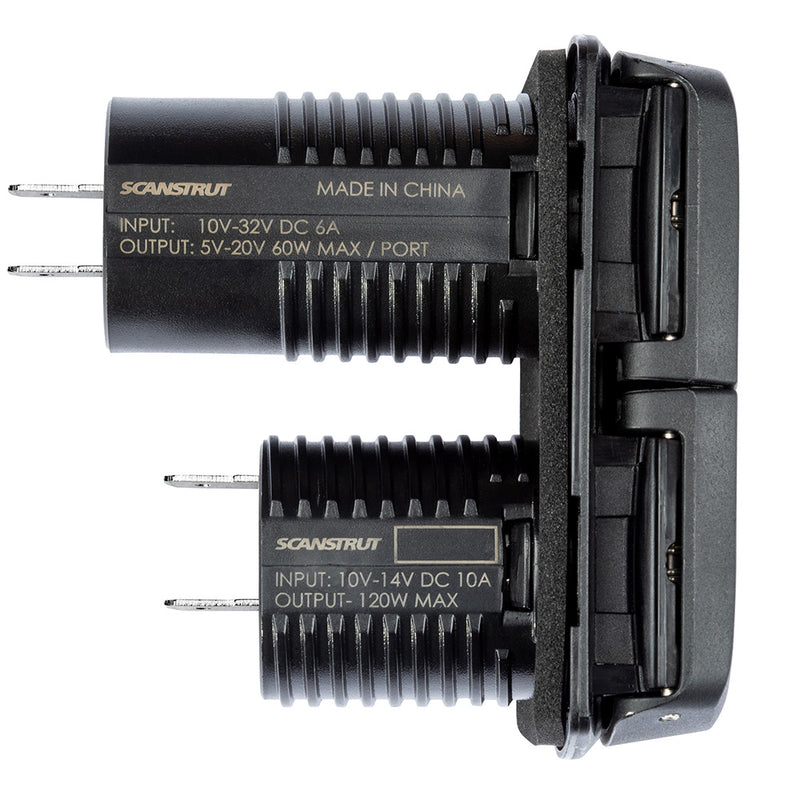 Load image into Gallery viewer, Scanstrut Flip Pro Multi  Dual USBC  12V Power Socket SCMULTIF1
