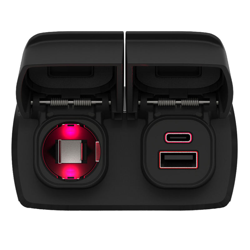 Load image into Gallery viewer, Scanstrut Flip Pro Duo  USBA  USBC w12V Power Socket SCMULTIF2
