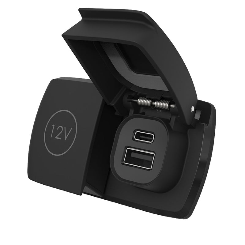Load image into Gallery viewer, Scanstrut Flip Pro Duo  USBA  USBC w12V Power Socket SCMULTIF2

