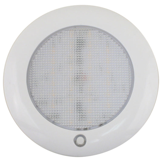 Scandvik Slim 5 Dome Light  Warm WhiteRed  1030V 41462P