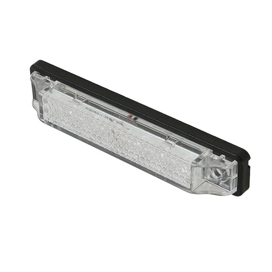 Scandvik 4 LED Light Strip  White wGasket  12V 41640P