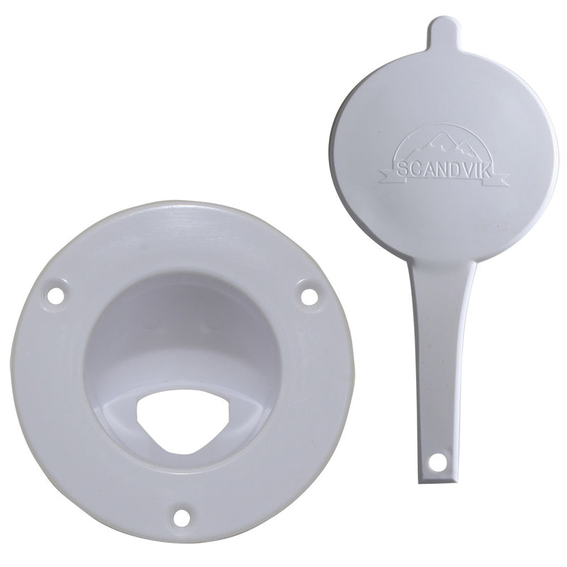 Load image into Gallery viewer, Scandvik White Vertical Cup  Cap fScandvik PN 1075 10029P
