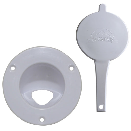 Scandvik White Vertical Cup  Cap fScandvik PN 1075 10029P