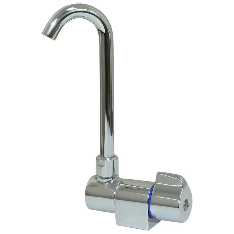 Load image into Gallery viewer, Scandvik Ceramic Family Tap wFolding Spout  Chrome Finish 10180P
