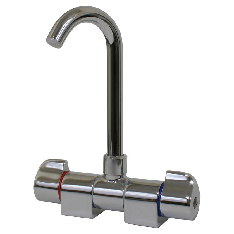 Load image into Gallery viewer, Scandvik Chrome Folding Spout Mixer 10474P
