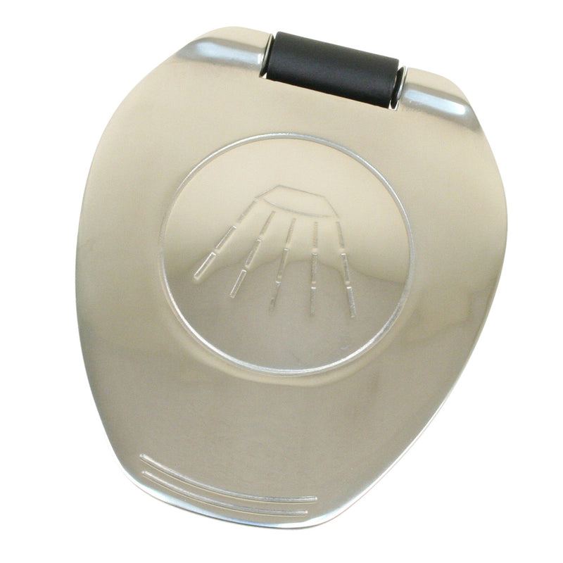 Load image into Gallery viewer, Scandvik Black  SS Recessed Transom Shower HandleHose  VerticalHorizontal Mount  6 Hose 12124P
