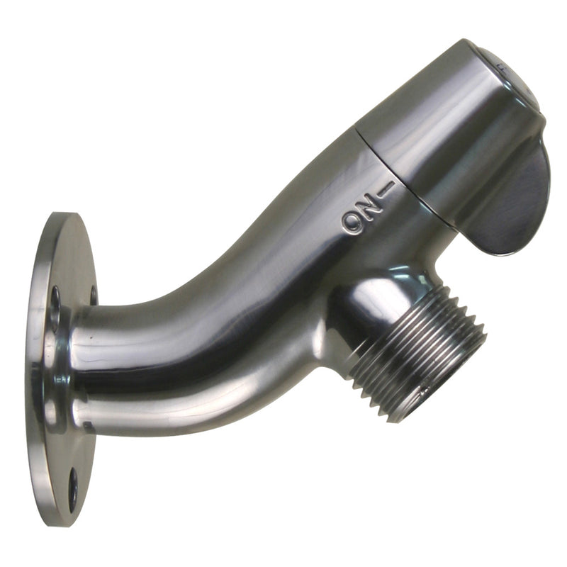 Load image into Gallery viewer, Scandvik Ceramic Angled Washdown Valve  SS Spigot 10175P
