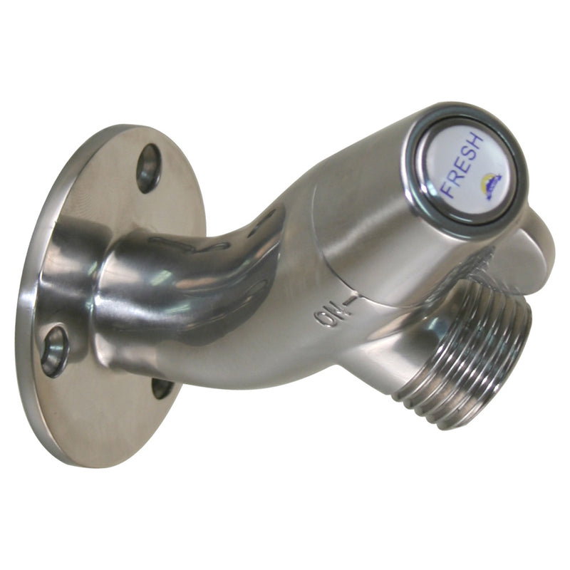 Load image into Gallery viewer, Scandvik Ceramic Angled Washdown Valve  SS Spigot 10175P
