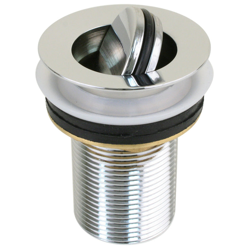 Load image into Gallery viewer, Scandvik Sink Drain wFlip Stopper  Chrome Plated Brass 19006P
