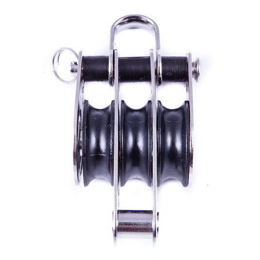 SeaSure 25mm Treble Block wCenter Becket 0032CRD