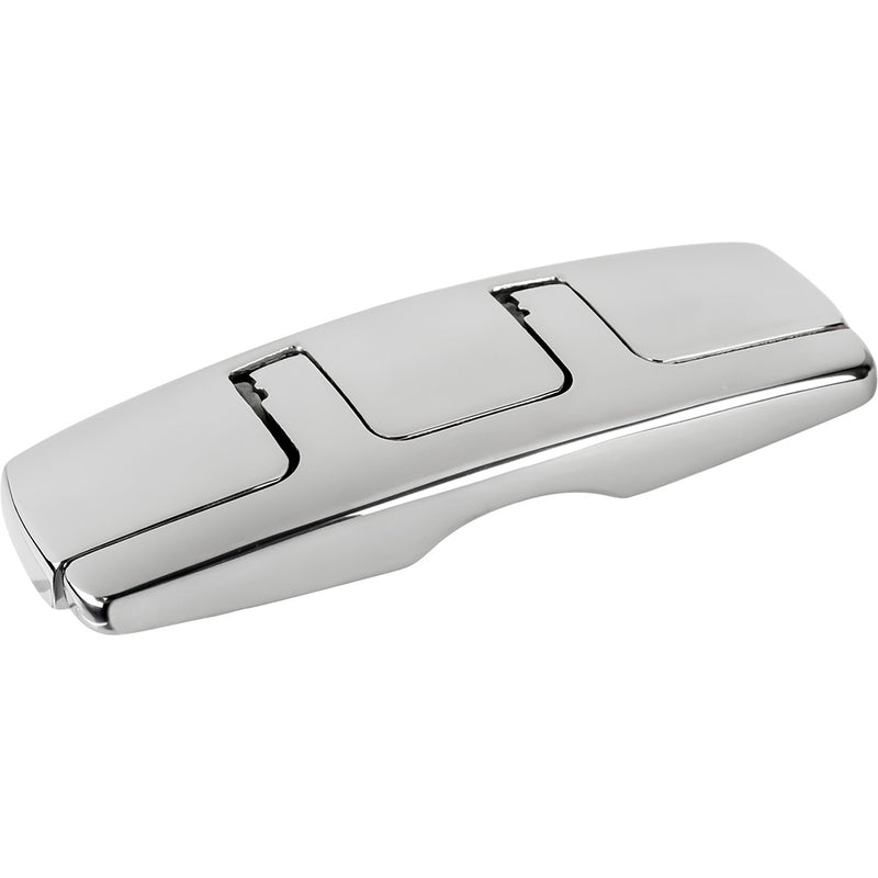 Load image into Gallery viewer, SeaDog 5 Rectangle SS Folding Cleat wHex Bolts 0411351
