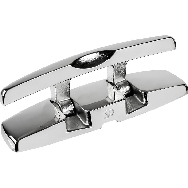 Load image into Gallery viewer, SeaDog 5 Rectangle SS Folding Cleat wHex Bolts 0411351
