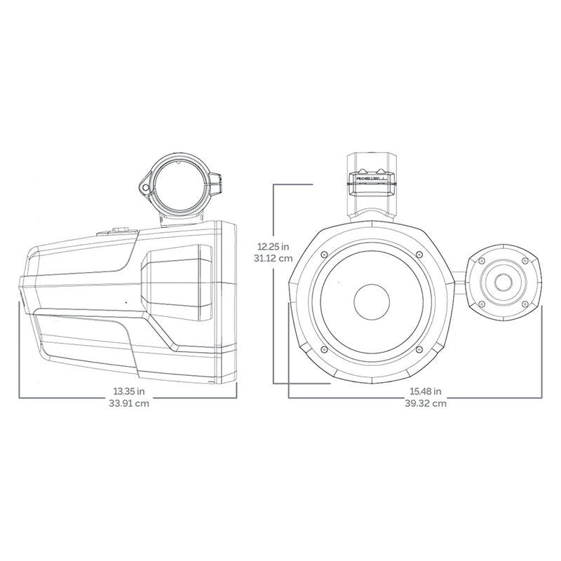 Load image into Gallery viewer, Roswell R1 Pro Tower Speakers  Black  200W RMS  400W Peak Power C9201910
