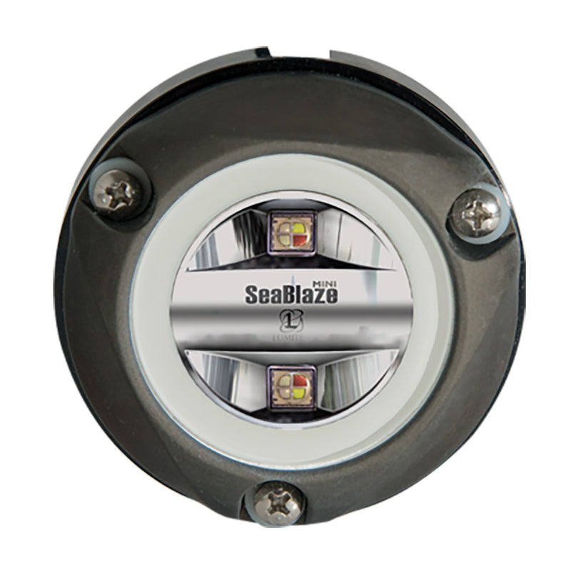 Load image into Gallery viewer, Lumitec Zambezi Mini Surface Mount Underwater Light  Spectrum RGBW  PLI Enabled 101833
