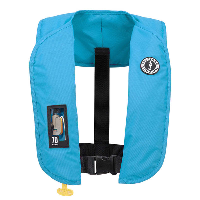 Load image into Gallery viewer, Mustang MIT 70 Manual Inflatable PFD  Azure Blue MD40412680202
