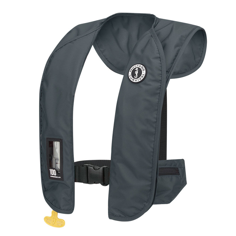 Load image into Gallery viewer, Mustang MIT 100 Convertible Inflatable PFD  Admiral Grey MD20301910202
