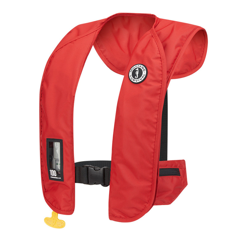 Load image into Gallery viewer, Mustang MIT 100 Convertible Inflatable PFD  Red MD203040202
