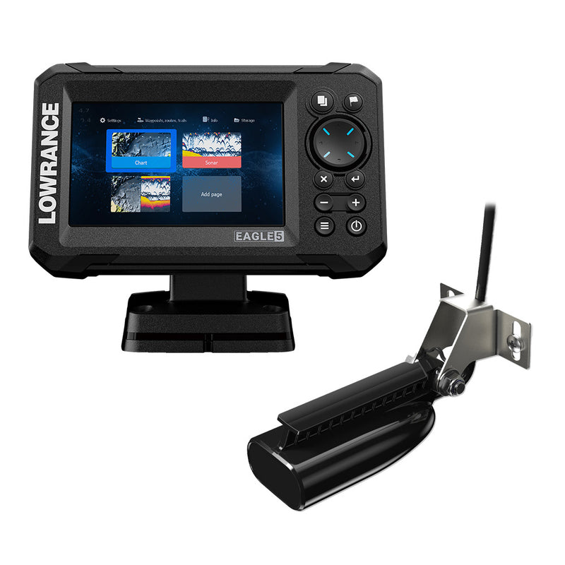 Load image into Gallery viewer, Lowrance Eagle 5 Combo  SplitShot Transducer wCMAP Charts 00016226001
