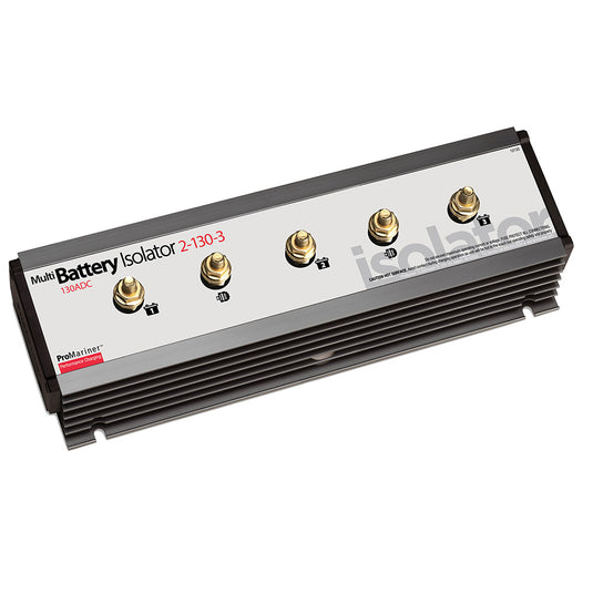 ProMariner Battery Isolator  130 AMP  2 Alternator  3 Battery 12133