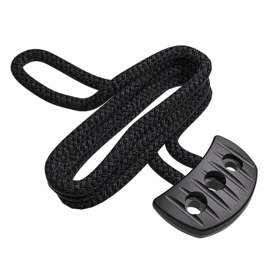 Snubber PULL wRope  Black S51390