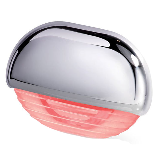 Hella Marine Easy Fit Step Lamp  Red wChrome Cap 958126201