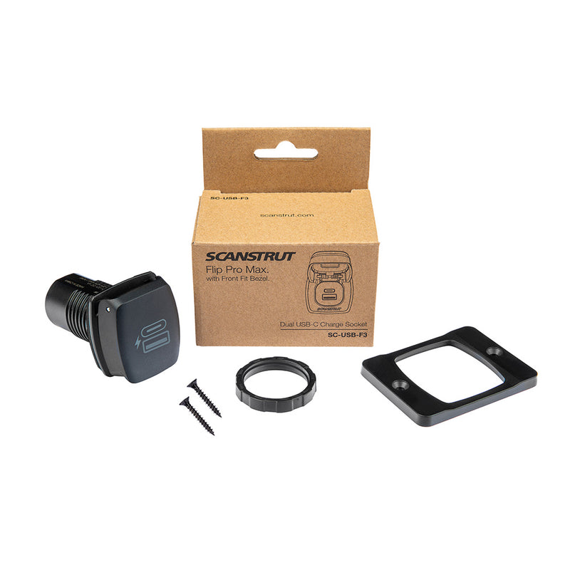 Load image into Gallery viewer, Scanstrut Flip Pro Plus Fast Charge USBA  USBC Socket SCUSBF4
