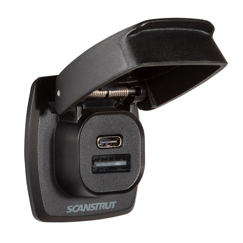 Load image into Gallery viewer, Scanstrut Flip Pro Plus Fast Charge USBA  USBC Socket SCUSBF4
