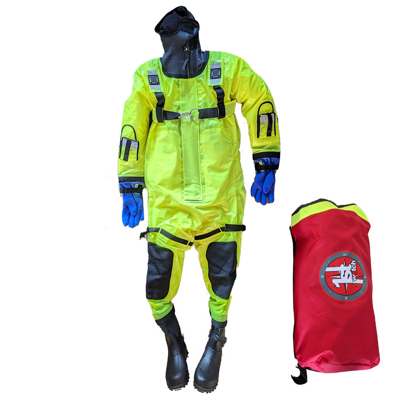 Load image into Gallery viewer, First Watch RS1005 Ice Rescue Suit  HiVis Yellow  SM Built to Fit 4658 RS1005HVM

