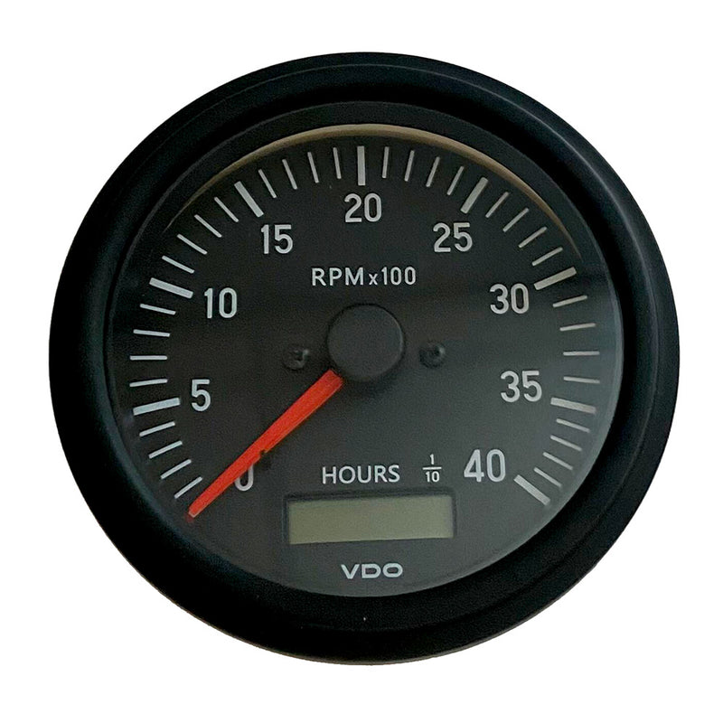 Load image into Gallery viewer, VDO Cockpit International Gen II 4K RPM Tachometer wHourmeter 33393500
