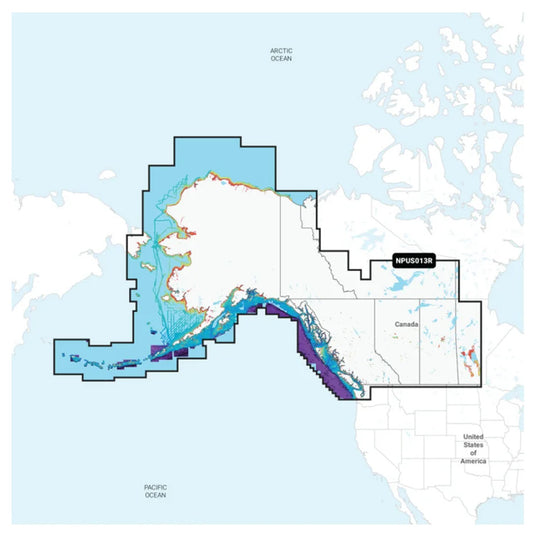 Navionics Platinum NPUS013R  Canada West  Alaska 010C146740