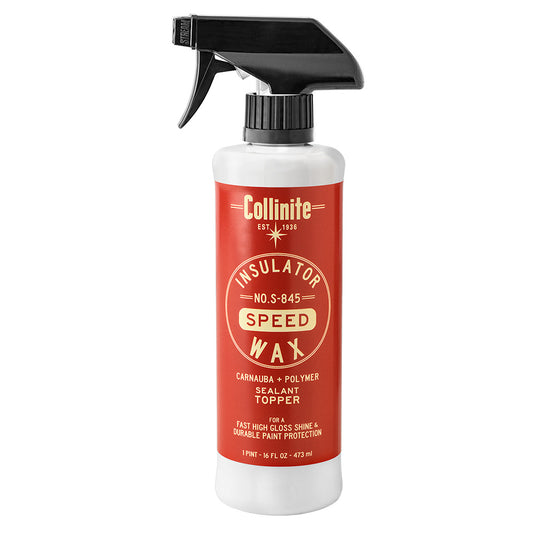 Collinite Insulator Speed Wax High Gloss Sealant Topper S845