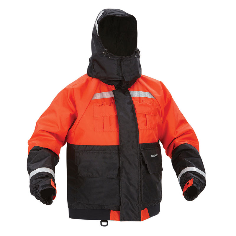Load image into Gallery viewer, Kent Deluxe Flotation Jacket PFD  Large  Orange 15180020004023
