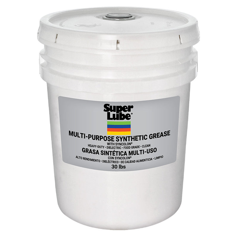 Load image into Gallery viewer, Super Lube MultiPurpose Synthetic Grease wSyncolon PTFE  30lbs 41030
