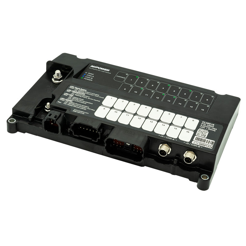 Load image into Gallery viewer, Maretron MPower 16Channel DC Load Controller Module wNMEA 2K wo Connectors CLMD16
