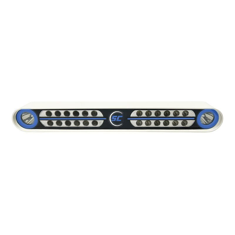Load image into Gallery viewer, ShadowCaster Eagle Ray LED Light Bar  White Housing  Dual Optics SCMEAGLERAYWH
