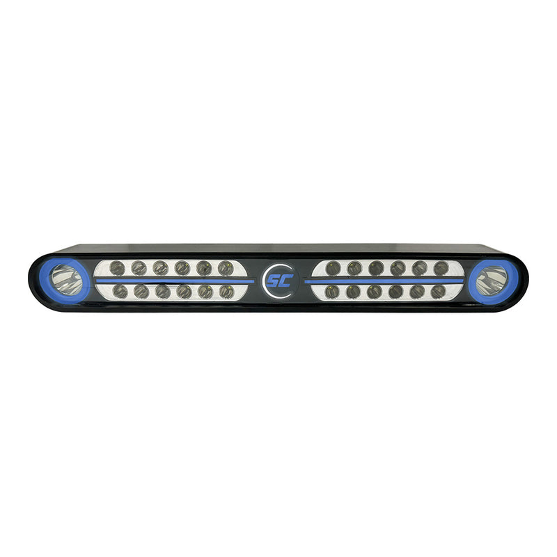 Load image into Gallery viewer, ShadowCaster Eagle Ray LED Light Bar  Black Housing  Dual Optics SCMEAGLERAYBK
