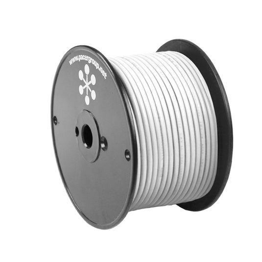 Pacer White 10 AWG Primary Wire  20 WUL10WH20