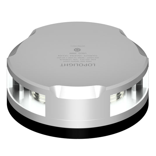 Lopolight 360Degree Anchor Light  2NM  Silver Housing wFB Base 201012FB
