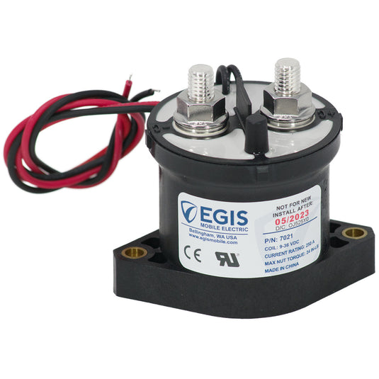 Egis Contactor 250A 1224V 7021