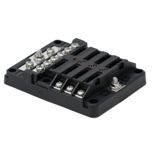 Egis RT Fuse Block 6 Position wGround  LED Indication 8025