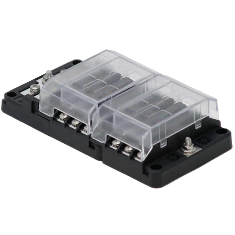 Load image into Gallery viewer, Egis RT Fuse Block 12 Position wGround  LED Indication 8026
