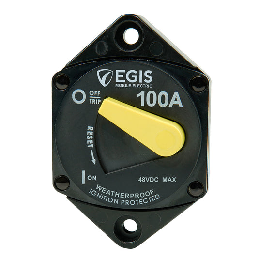 Egis 100A Panel Mount 87 Series Circuit Breaker 4707100