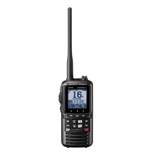 Standard Horizon HX891BT Handheld VHF wBluetooth  Black HX891BTBK