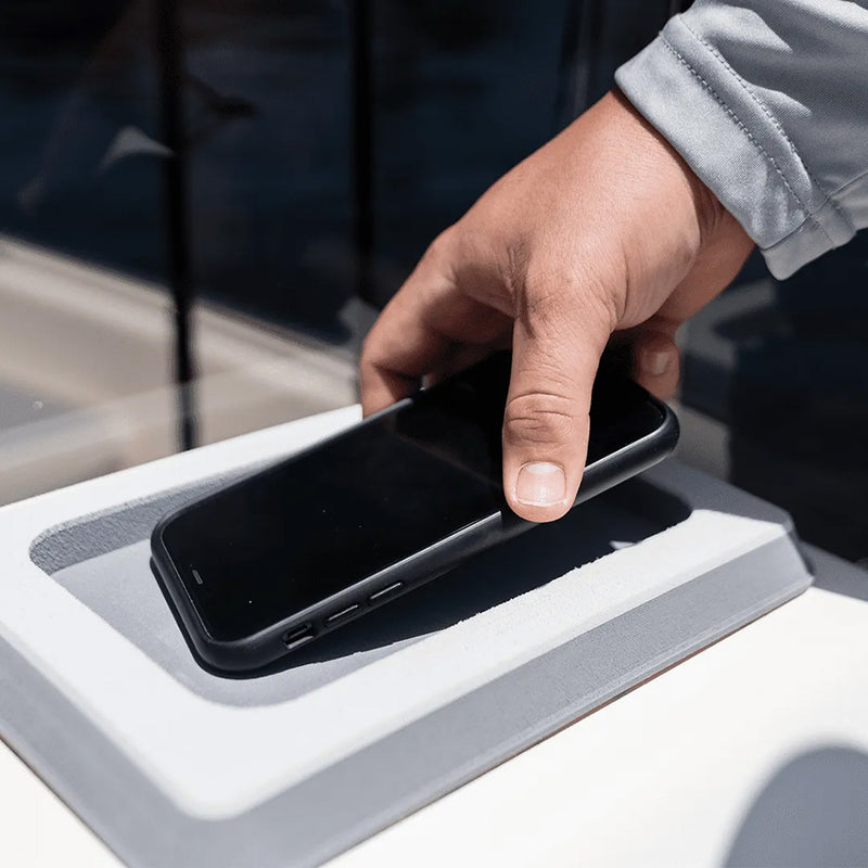 Load image into Gallery viewer, SeaDek Single Cell Phone Dash Pocket  Strom GreyBlack 5361780324
