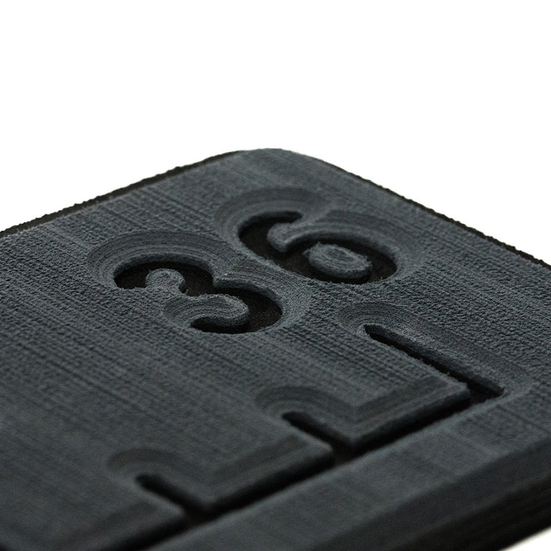 Load image into Gallery viewer, SeaDek 36 Routed Ruler  6mm  Brushed Texture  Dark GreyBlack 5358380067
