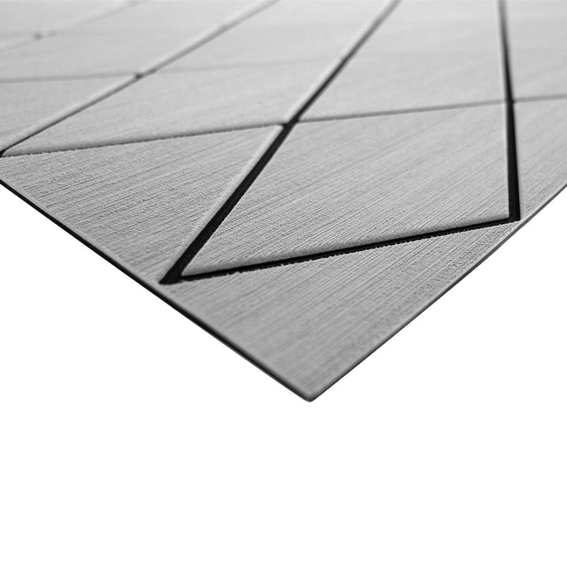 Load image into Gallery viewer, SeaDek 40 x 80 6mm Two Color Diamond Full Sheet  Brushed Texture  Storm GreyBlack 1016mm x 2032mm x 6mm 5641180066
