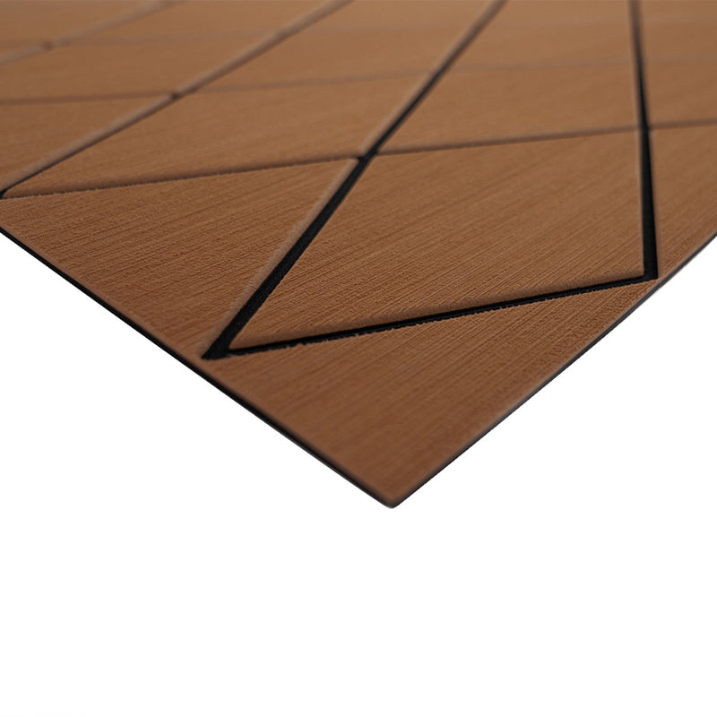 Load image into Gallery viewer, SeaDek 40 x 80 6mm Two Color Diamond Full Sheet  Brushed Texture  BrownBlack 1016mm x 2032mm x 6mm 5641189905
